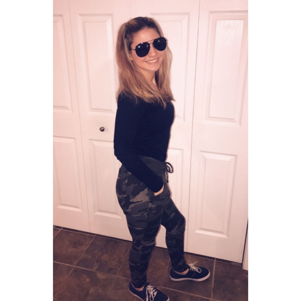 REWASH Camo Womens Rayon Pants